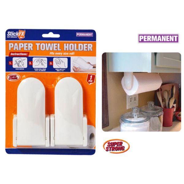 1 Pack Self Adhesive Paper Towel Holder