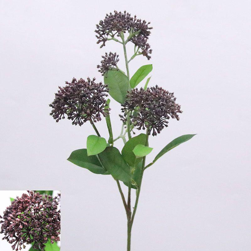 Sienna Cluster Berry Spray - 76cm