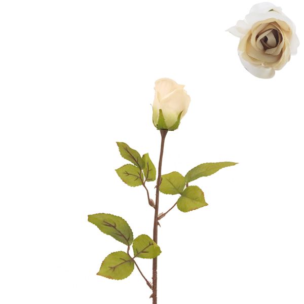 Taupe Rose Bud - 68cm