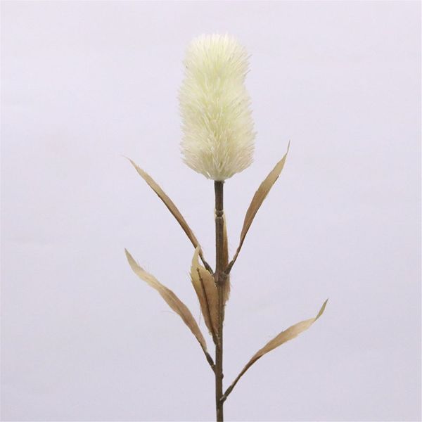 Cream Cirsium Spray - 77cm