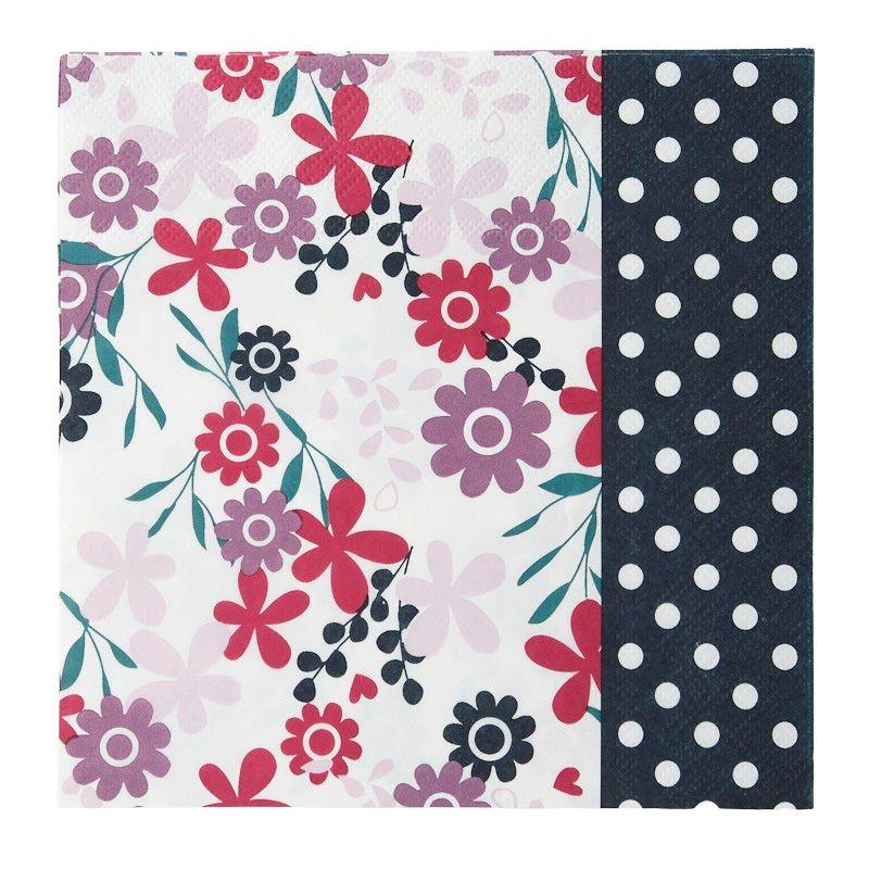 20 Pack Mitzy Napkins - 33cm x 33cm