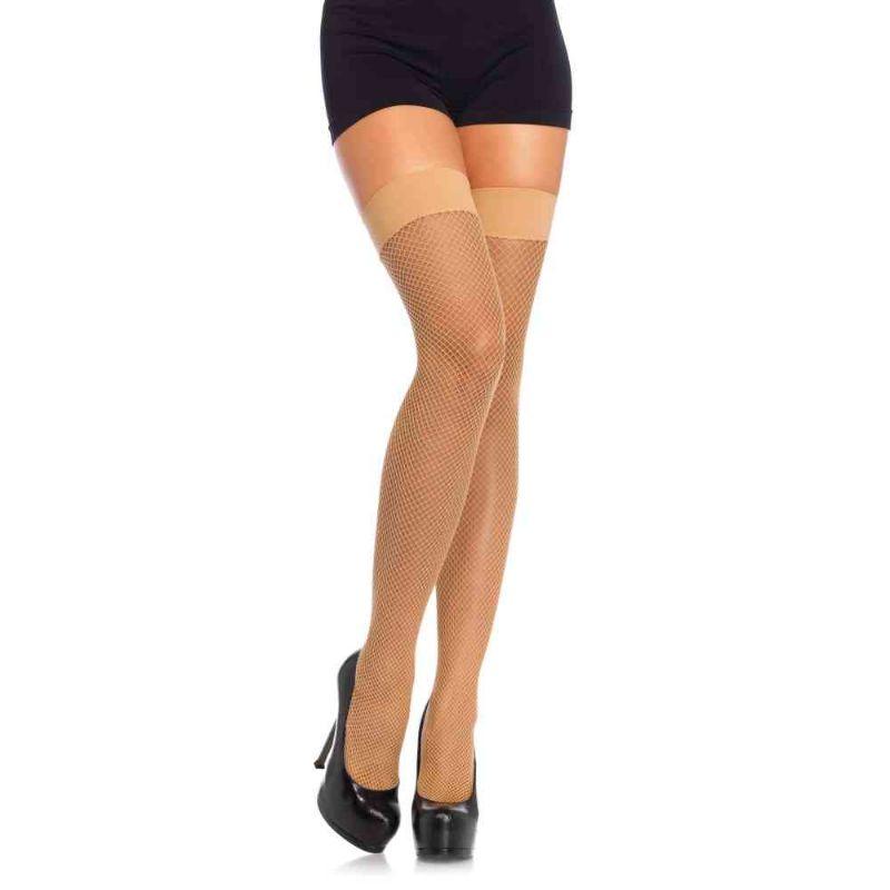 Nude Nylon Fishnet Stocking