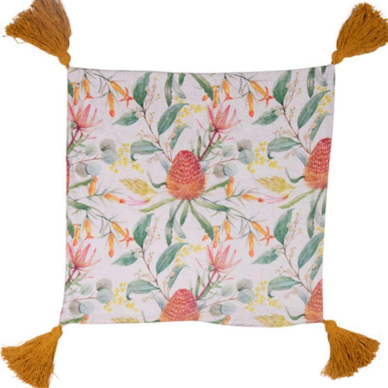 Florin Printed Cushion - 60cm x 60cm - The Base Warehouse