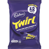 Load image into Gallery viewer, 12 Pack Cadbury Twirl Share Pack - 168g
