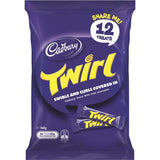 Load image into Gallery viewer, 12 Pack Cadbury Twirl Share Pack - 168g