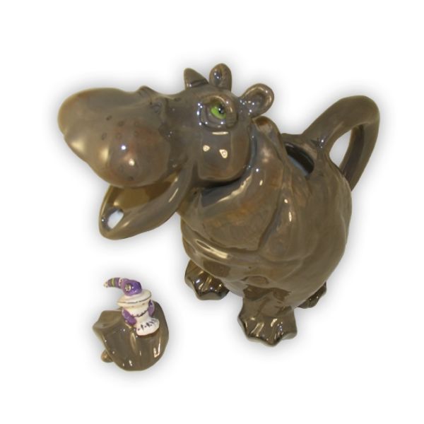 Hippo Teapot - 20cm