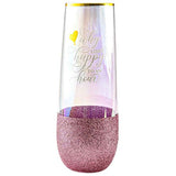 Load image into Gallery viewer, Why Limit Happy To An Hour Stemless Champagne - 180ml