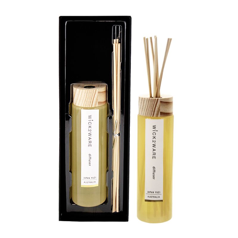Wick2Ware Japan Yuzi Diffuser with Wooden Cap - 200ml