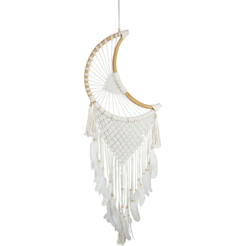 White Moon with Macrame Hanger - 132cm