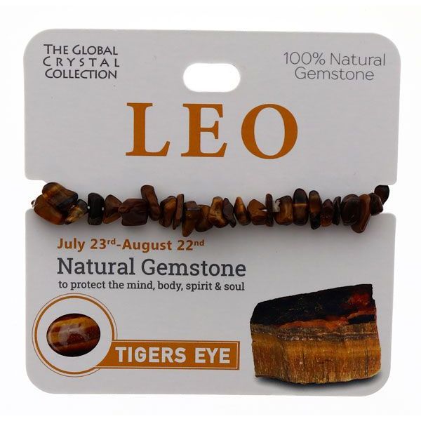 Tigers Eye Leo Gem Bracelet