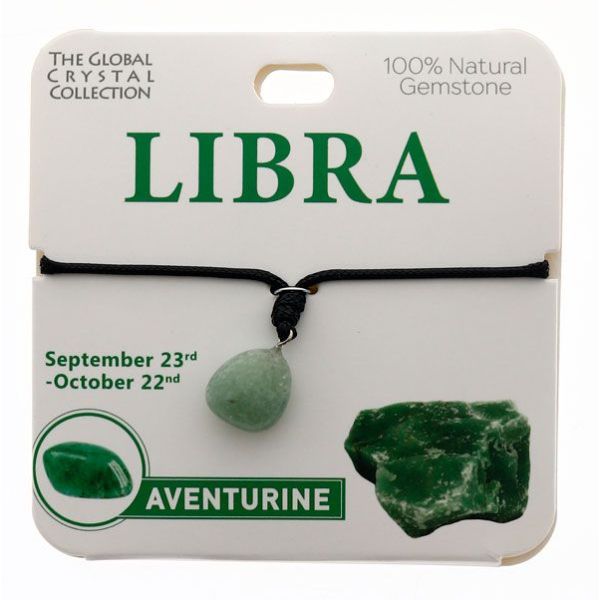 Aventurine Libra Gem Necklace
