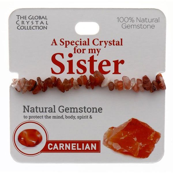 Carnelian Special Sister Gem Bracelet