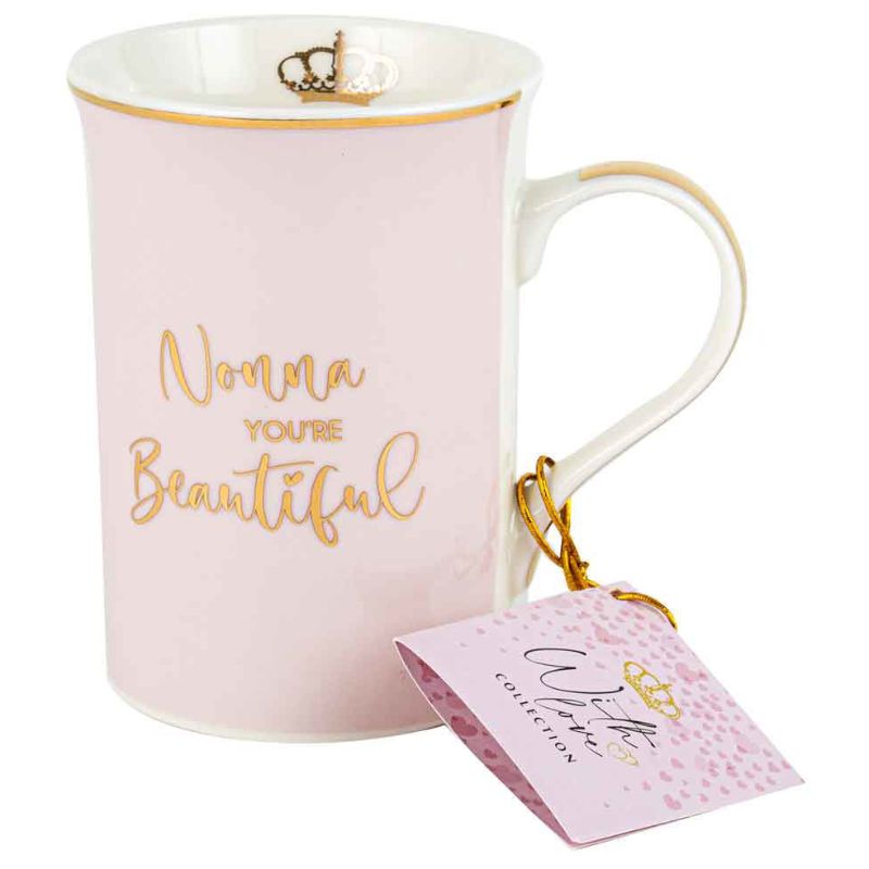 Nonna You are Beautiful Pink Mug - 310ml