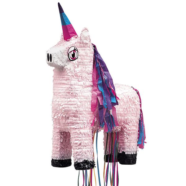 Unicorn Pull Pinata - 52cm x 38.5cm x 14.2cm