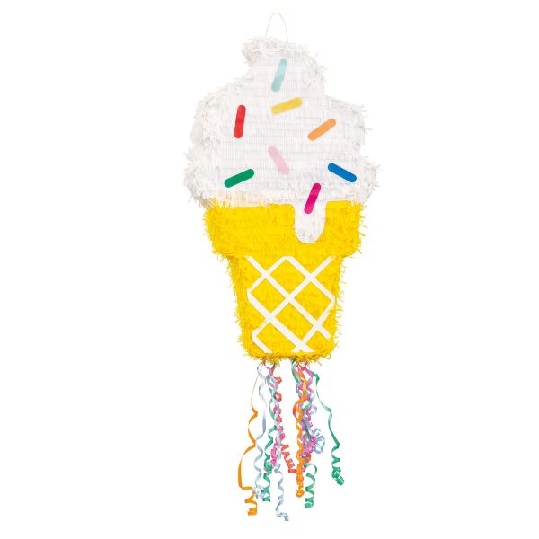Ice Cream Cone Pinata - 66cm x 39cm