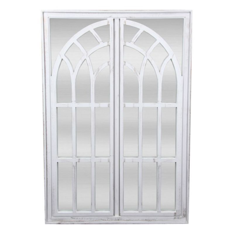 Arch Framed Wall Mirror - 97cm x 66cm