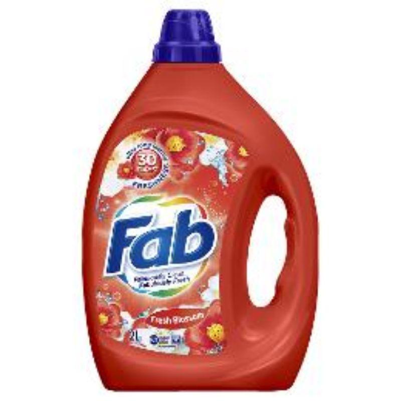 FAB 2L LAUNDRY LIQUID FRESH BLOSSOMS FRONT & TOP LOADER
