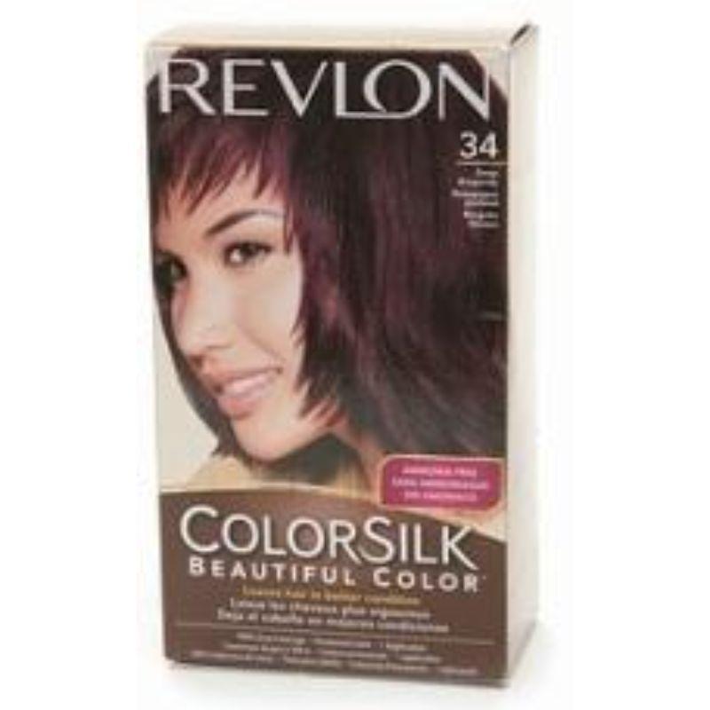 Revlon ColorSilk Hair Dye 34 Deep Burgundy