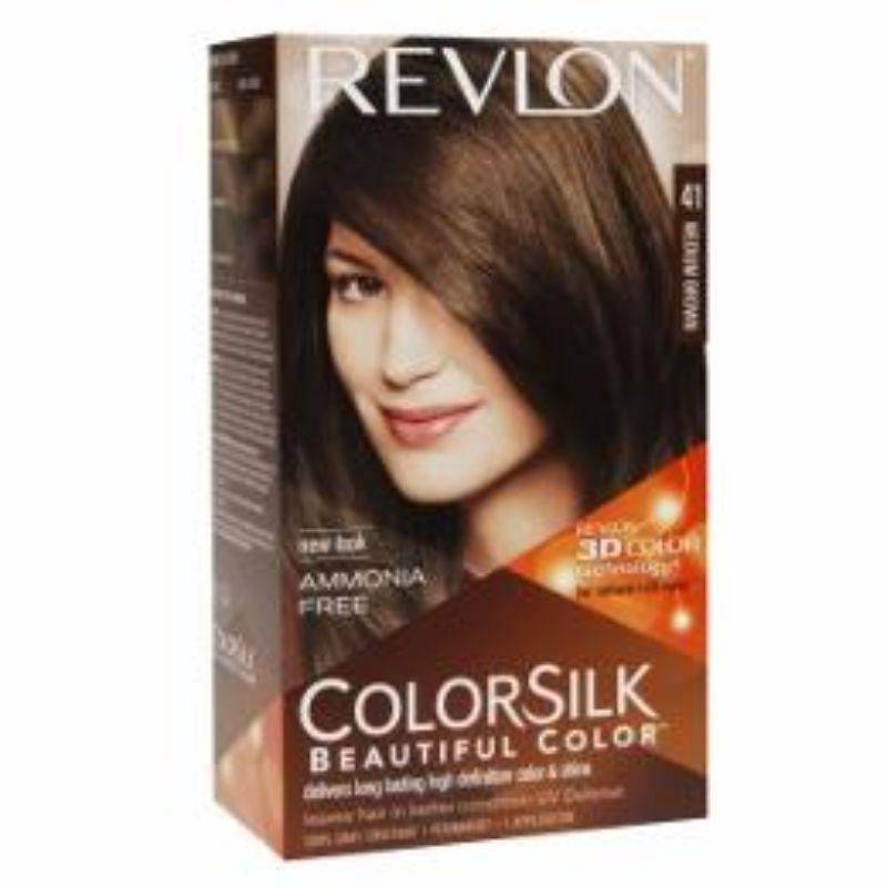 Revlon ColorSilk Hair Dye 41 Medium Brown