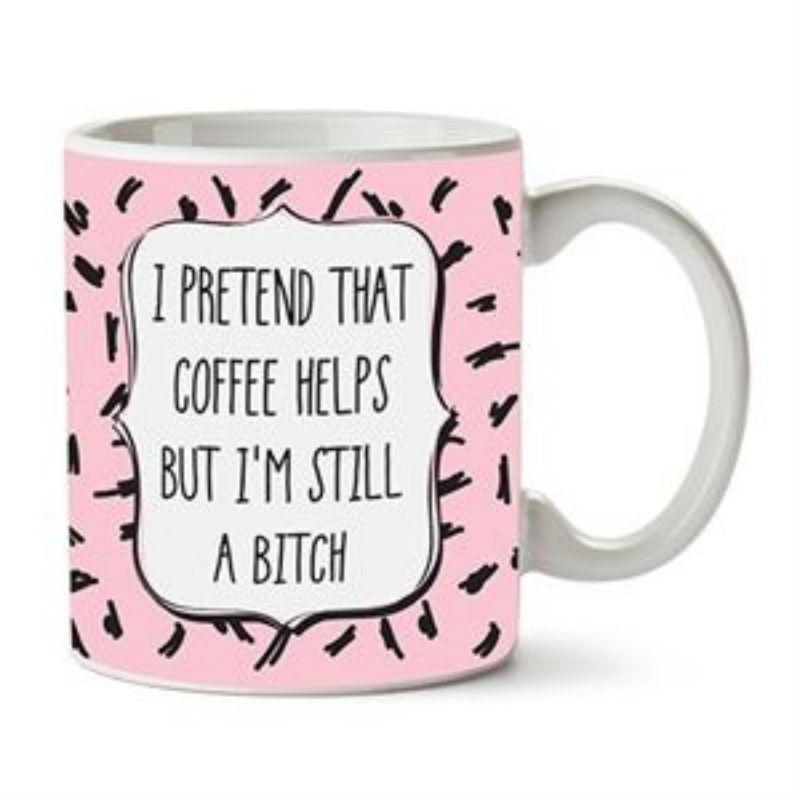 I Pretend that Coffee Helps - 355ml