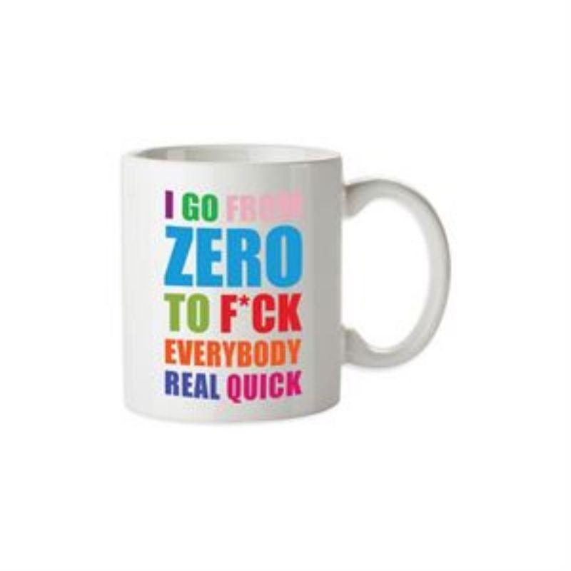 I Go From Zero To F Mug - 355ml