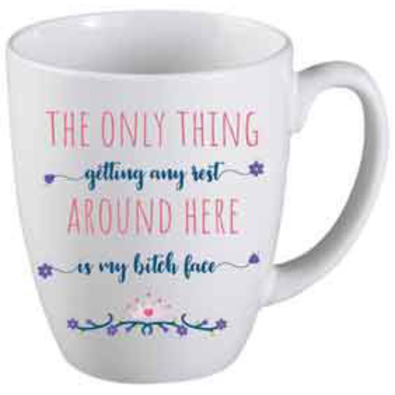 The Only Thing Around Here Novelty Mug - 354ml