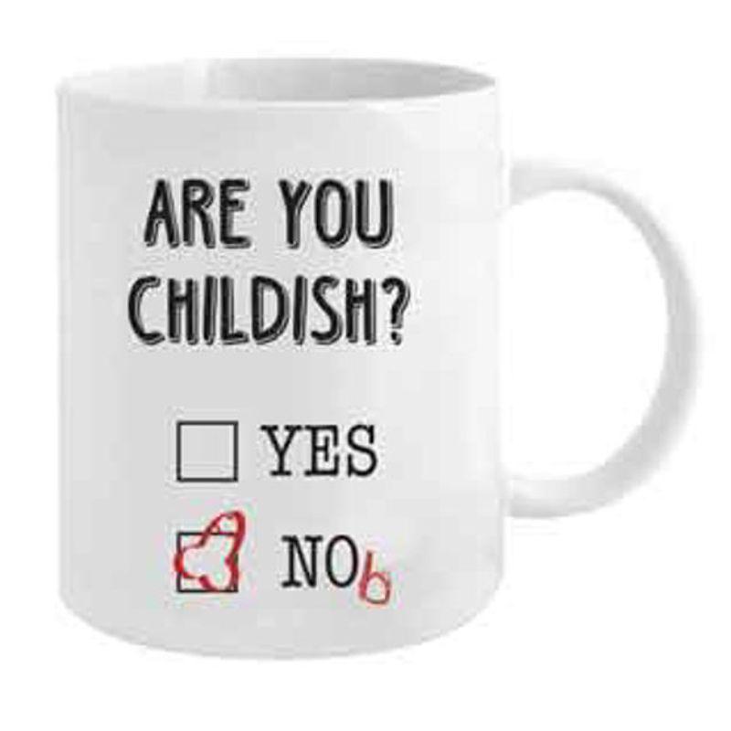 Are You Childish Mug - 355ml
