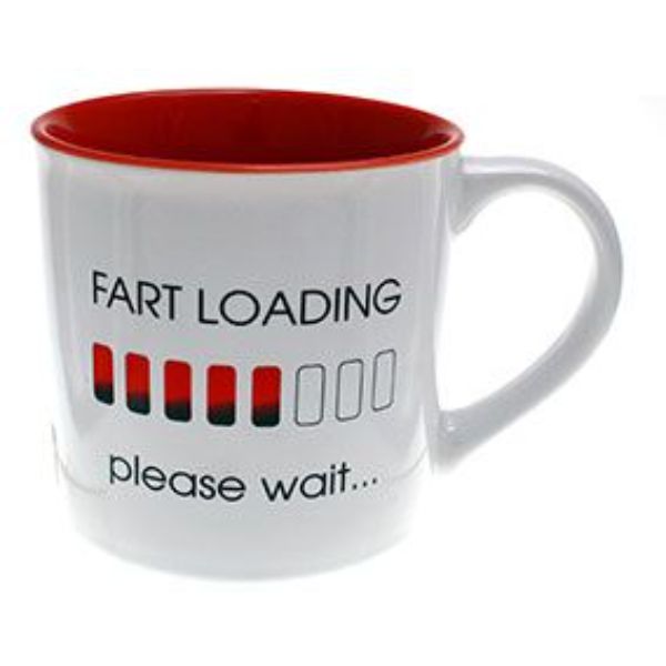 Ceramic Fart Loading Coffee Mug - 250ml