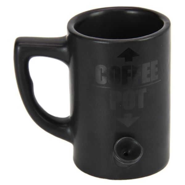 Coffee/Pot Jumbo Pipe Mug - 13cm