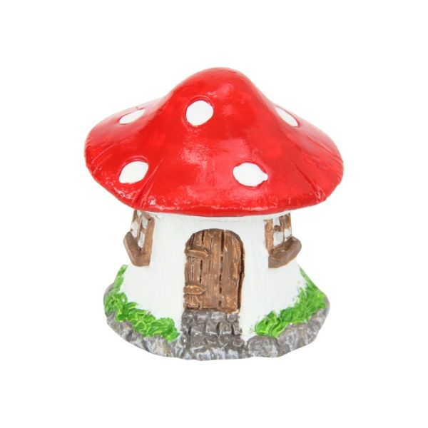 Fairy Garden Mushroom House - 6cm
