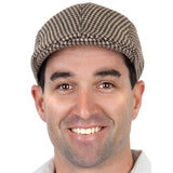 Load image into Gallery viewer, Flat Cap Tweed Brown
