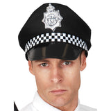 Load image into Gallery viewer, Police Hat UK Black