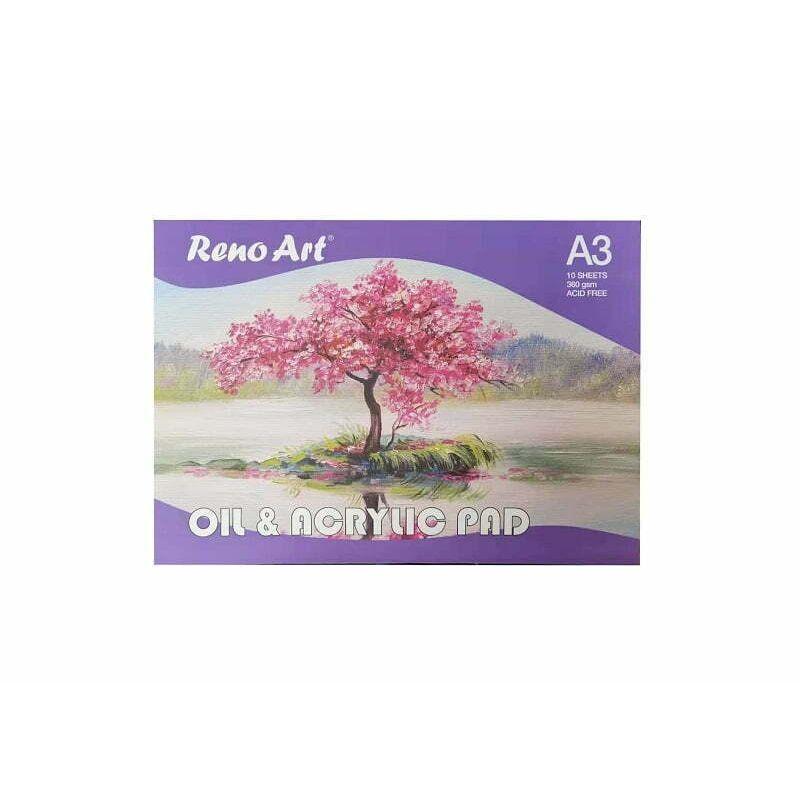 Oil and Acylic Pad A3 300gsm - 10 Sheets