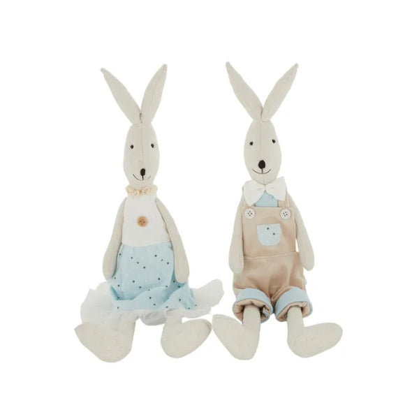 Bunny Sitting Fabric - 40cm