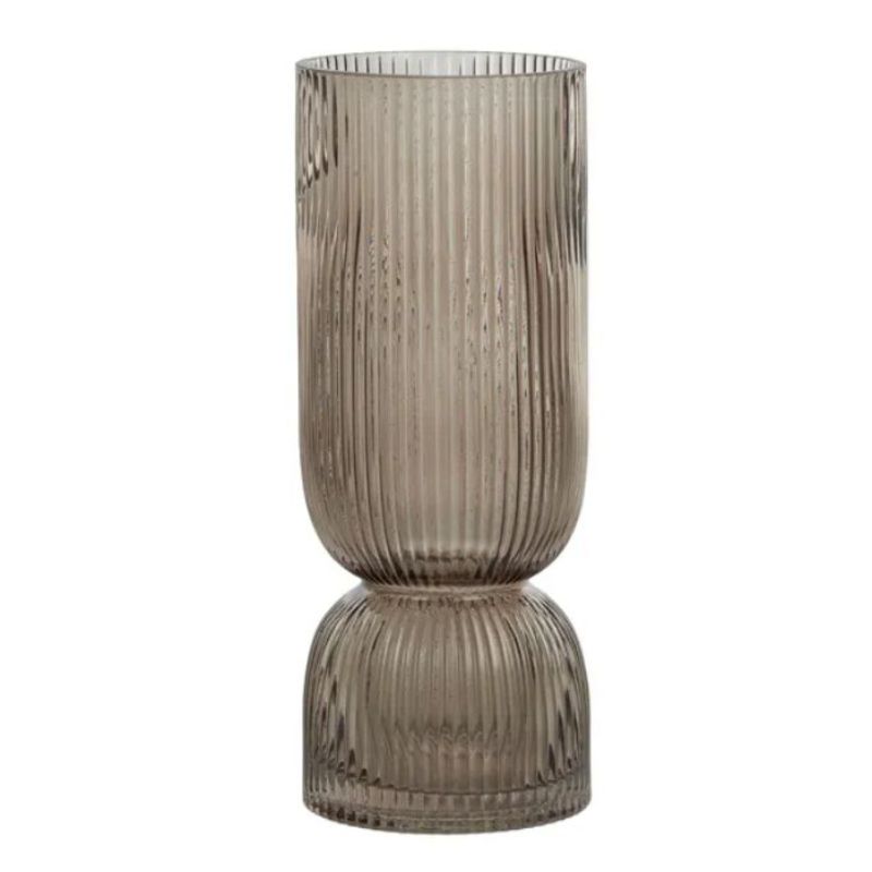 Chestnut Erwin Glass Vase - 10cm x 26cm