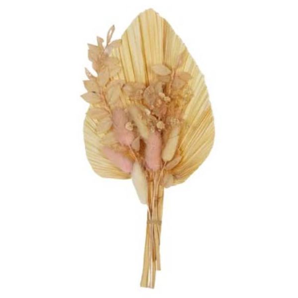 Pink Ivory Palm Mini Bouquet - 20cm