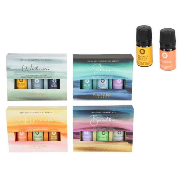 Set of 3 Pure Essential Oils - 5ml