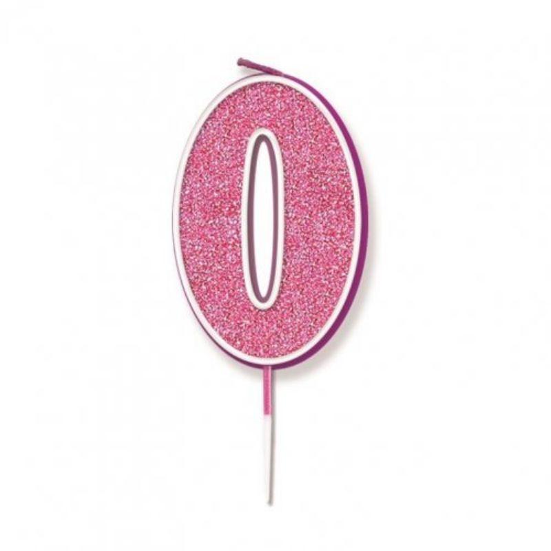 Sparkling Fizz Pink #0 Candle - 7.5cm