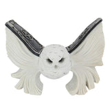 Load image into Gallery viewer, Mystical Flying White Owl with Spell Book Wings - 21cm
