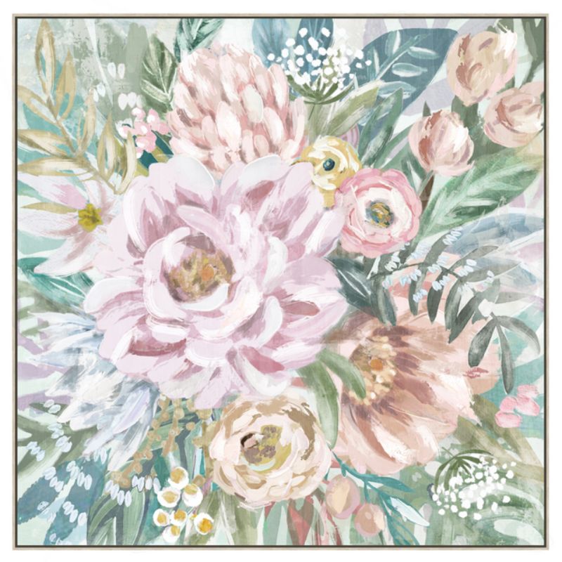 Bibbidi Bobbidi Bloom Paint Wall Art - 83cm x 83cm