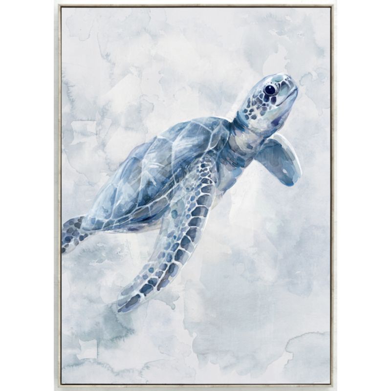 My Crush Turtle Painting Wall Art - 53cm x 73cm