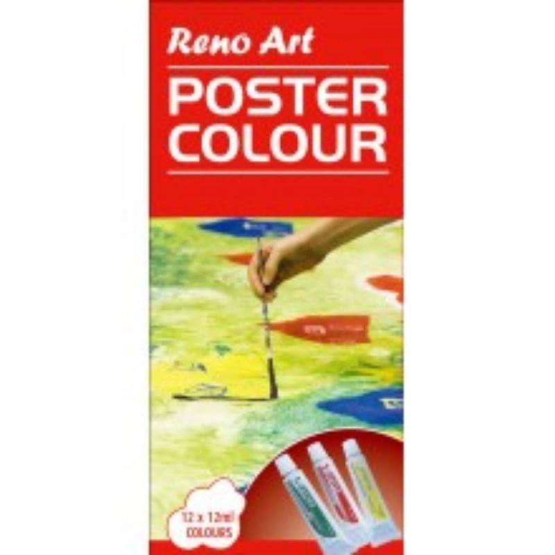 12 Poster Colour Set - 12ml