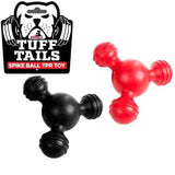 Load image into Gallery viewer, Tuff Tails Spike Ball TPR Tri Ball Pet Toy - 13cm
