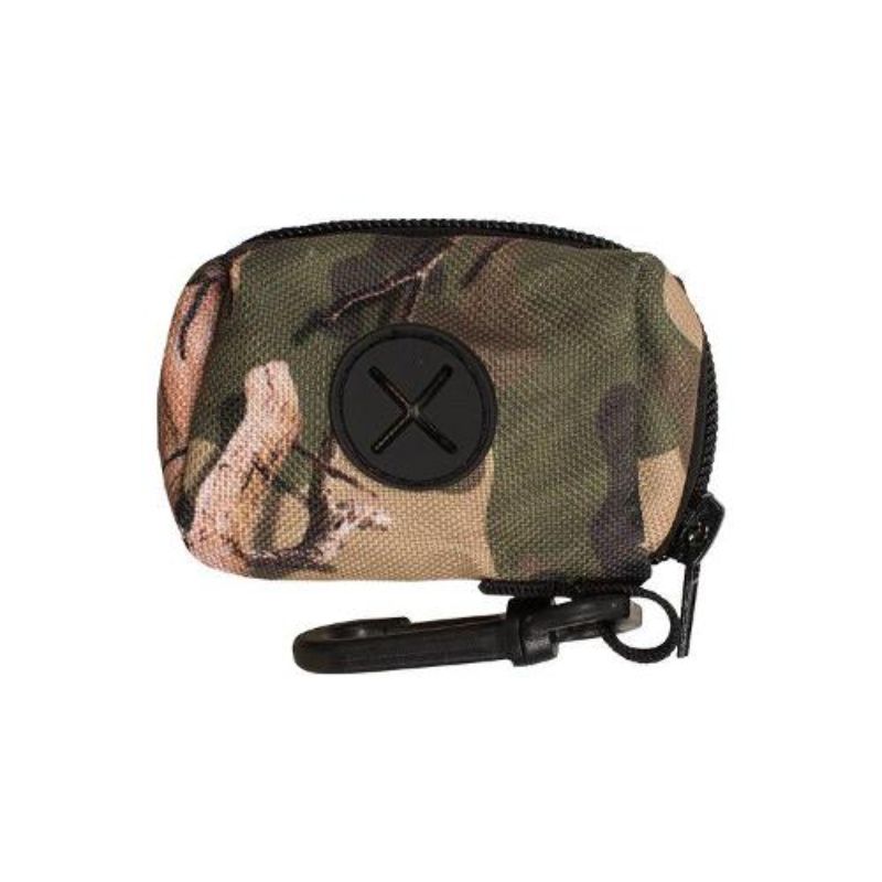 Pets Camo Waste Bags & Dispenser - 6cm x 10cm