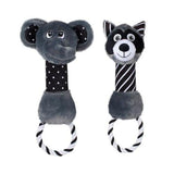 Load image into Gallery viewer, Pets BW Rope Plush Toy - 37cm x 12cm