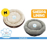Load image into Gallery viewer, Super Soft Round Medium Pet Mat - 65cm x 10cm