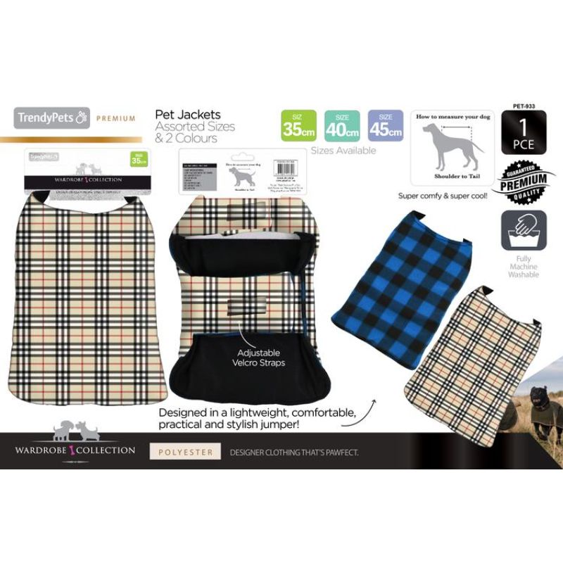 Dog Fleece Jacket