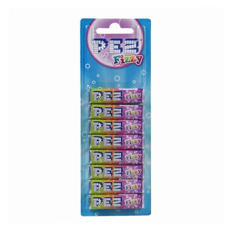 8 Pack PEZ Fizzy Refill - 68g