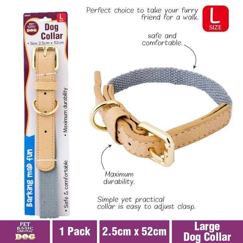 Large Dog Collar - 2.5cm x 52cm - The Base Warehouse