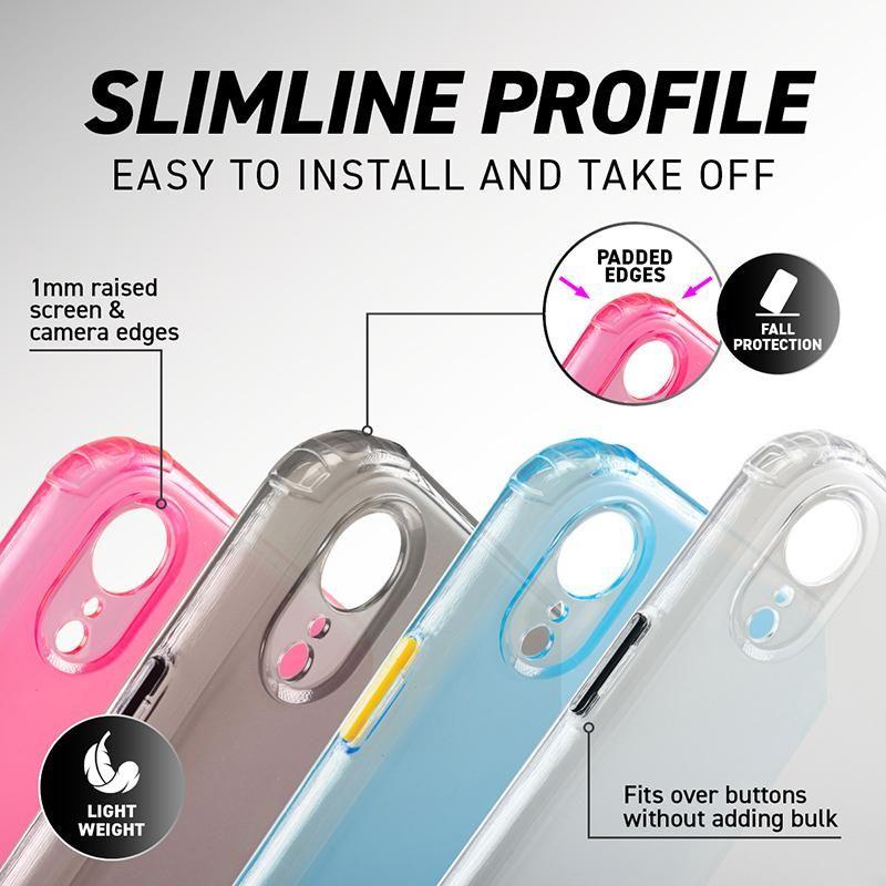 Slimline Profile Transparent Phone Case - iPhone XR